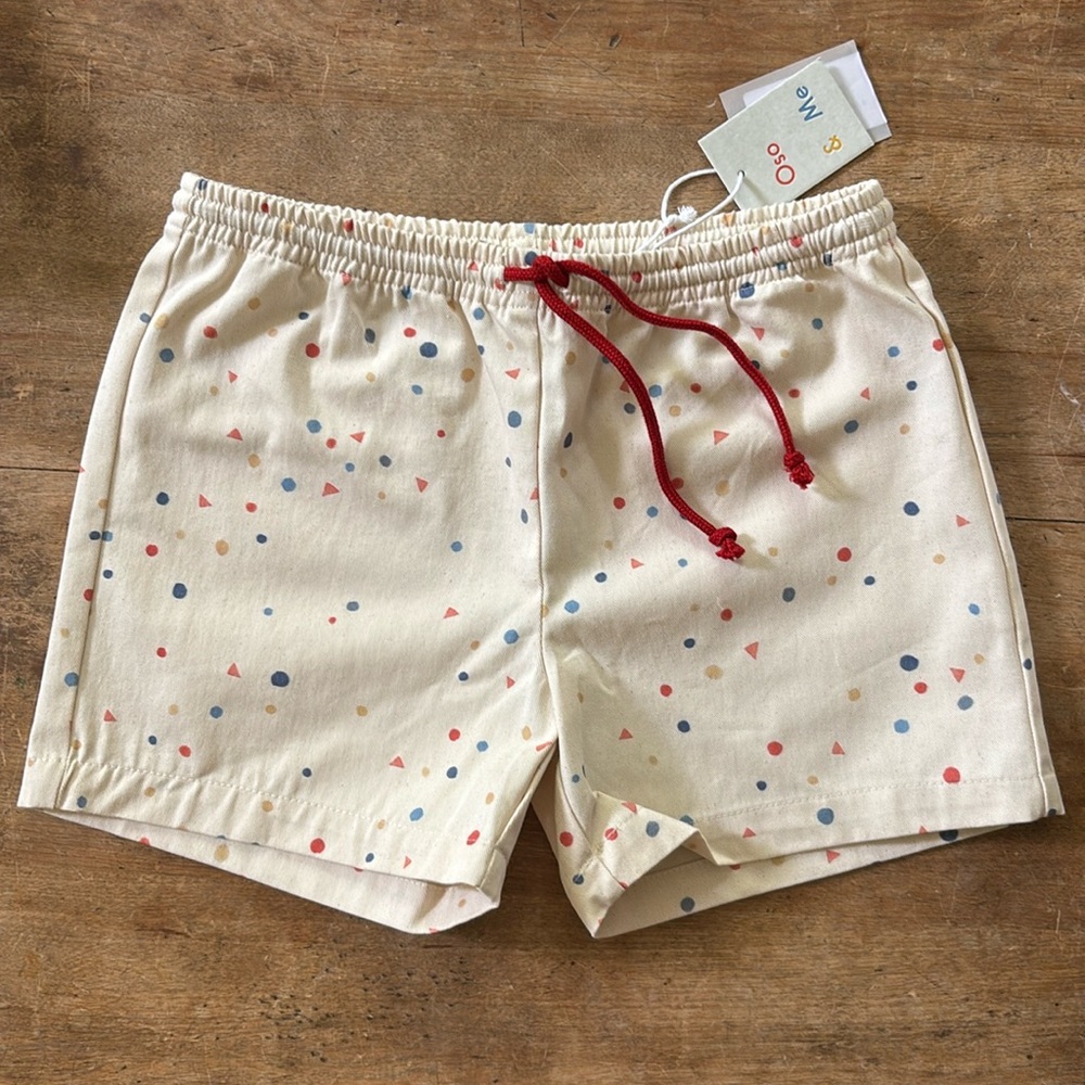 Oso & Me Bingo Shorts in signature dot sz 8